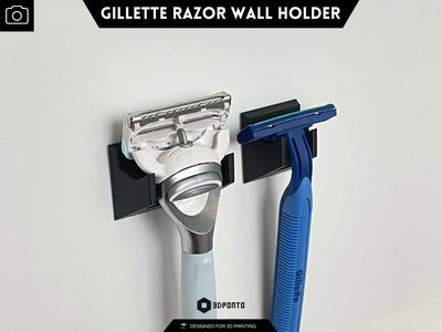 Gillette Razor Wall Holder Lite