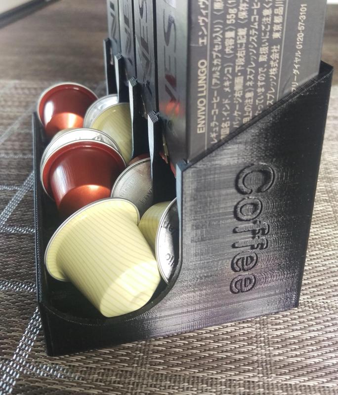 Coffe Pod Dispenser For 4x Nespresso Sleeves