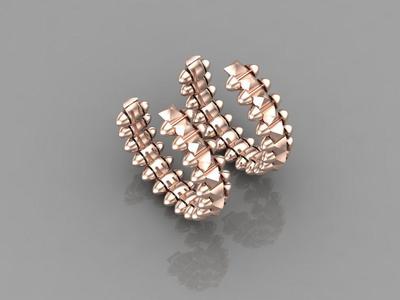 Earrings Clash-Small model