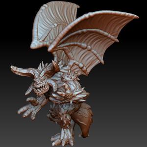 Winged demon