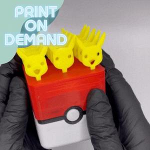 Reusable Pokémon spade stand for the kitchen, sturdy and simple pokeball style