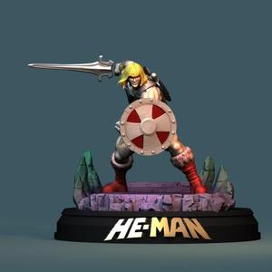 He-Man MOTU STL files 3D printing collectibles fanarts by CG Pyro