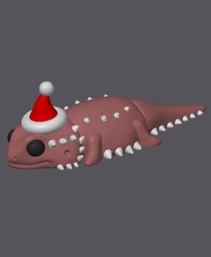 Christmas Bearded Dragon – Mini Monster #5