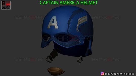 Captain America Helmet  – Infinity War – Endgame – marvel