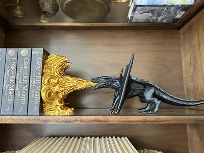 Dragon's Breath Bookend