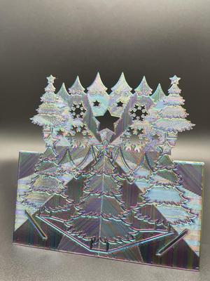 Print Flat Greeting Card or Photo Holder