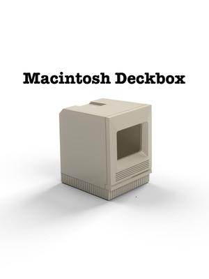 Retro computer inspired deckbox