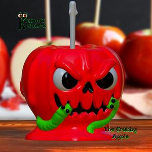 The Crabby Candy Apple Halloween Figurine
