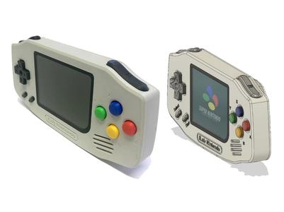 GameBoy Advanced - Raspberry Pi Project
