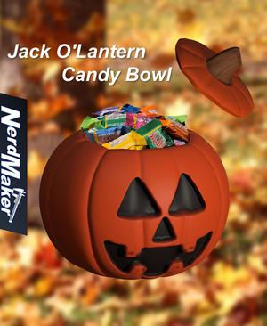 Jack O'Lantern Candy Bowl