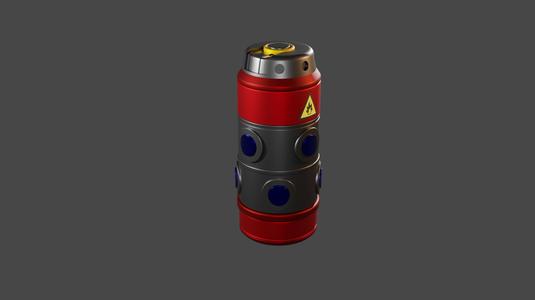 G13 Incendiary Impact Grenade Prop STL (3D Print File)