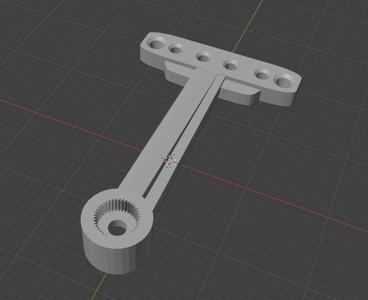 UPDATED-LDRC steering arm (ACXWA)