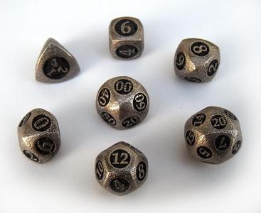 Overstuffed Dice Set with Decader