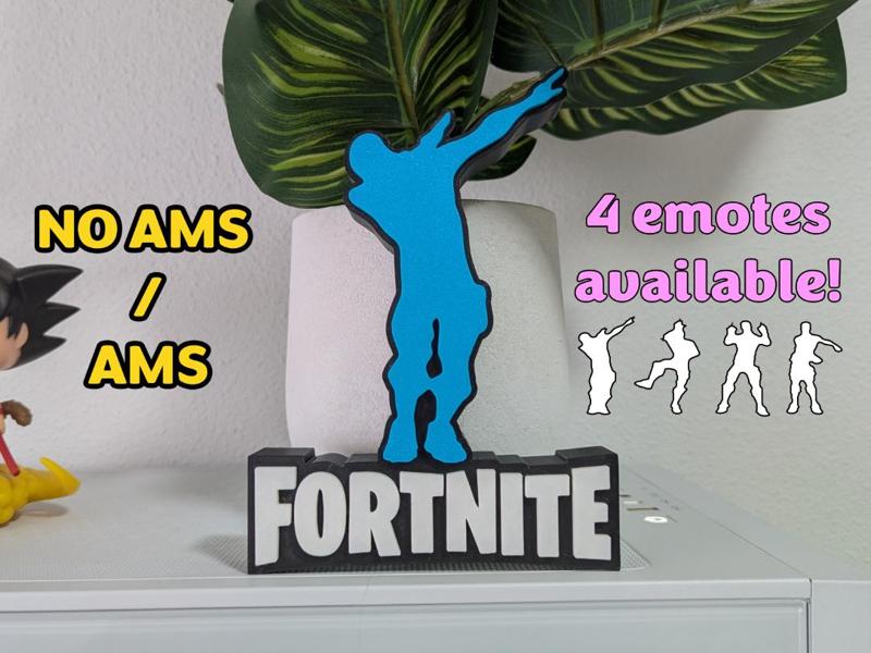Fortnite Emotes Logo / Sign (NO AMS/AMS)