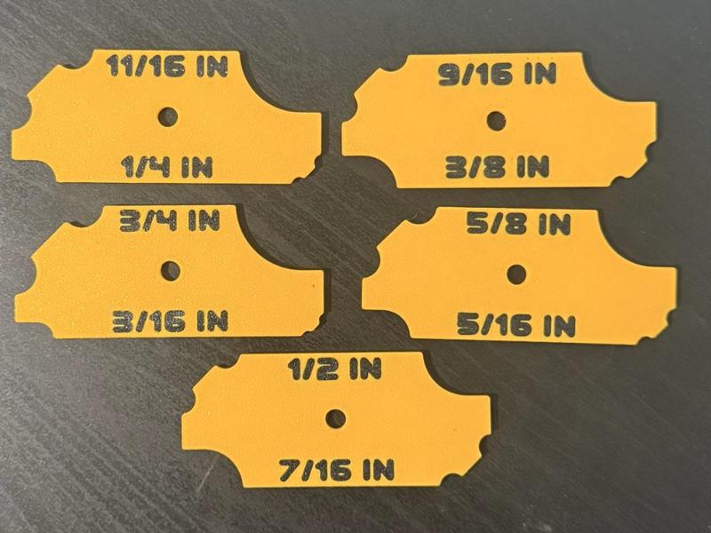 Weld (fillet) gauge