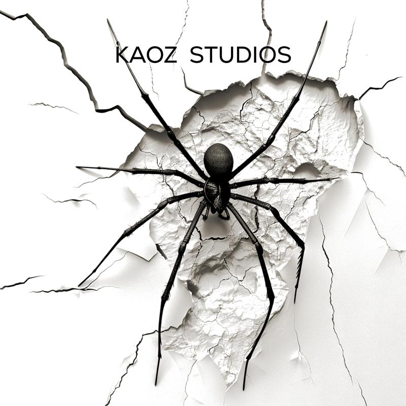 Realistic Spider on the Wall Art HueForge Multicolor Print