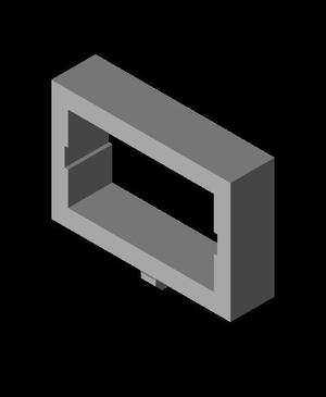 Hygrometer Rail Mount.stl