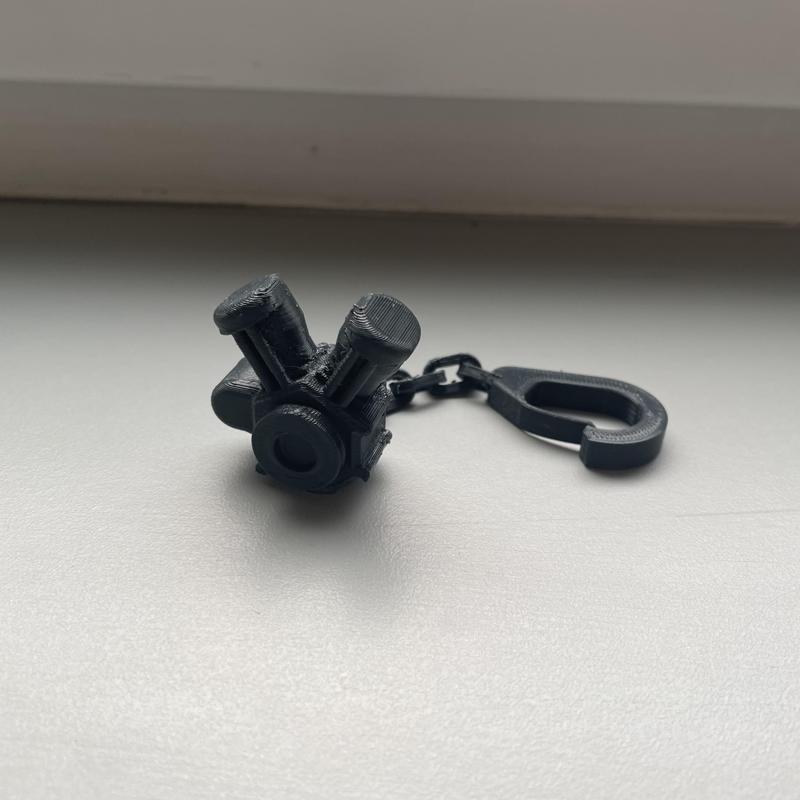 v-twin keychain.stl