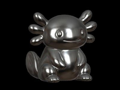 Axolotl Amphibian - Cute Axolotl