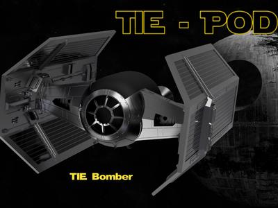 Star Wars - HomePod Halter - TIE Bomber