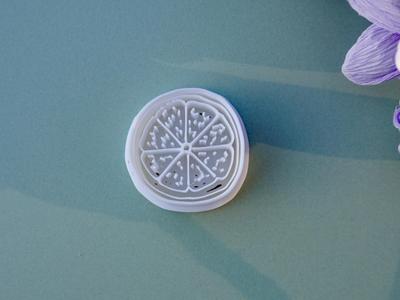 Citrus Slice Clay Cutter For Earrings Necklaces