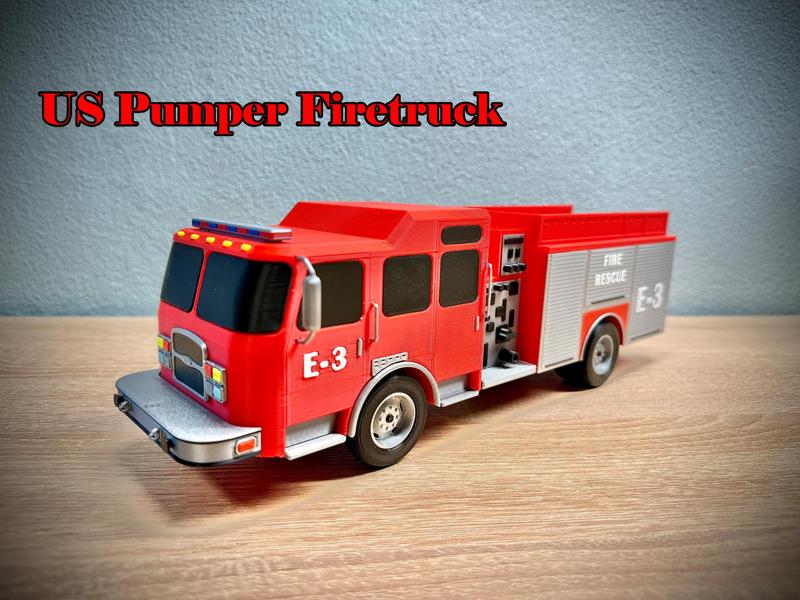 US Pumper Fire Truck