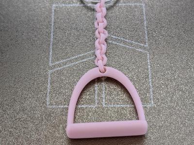 Stirrup Keychain