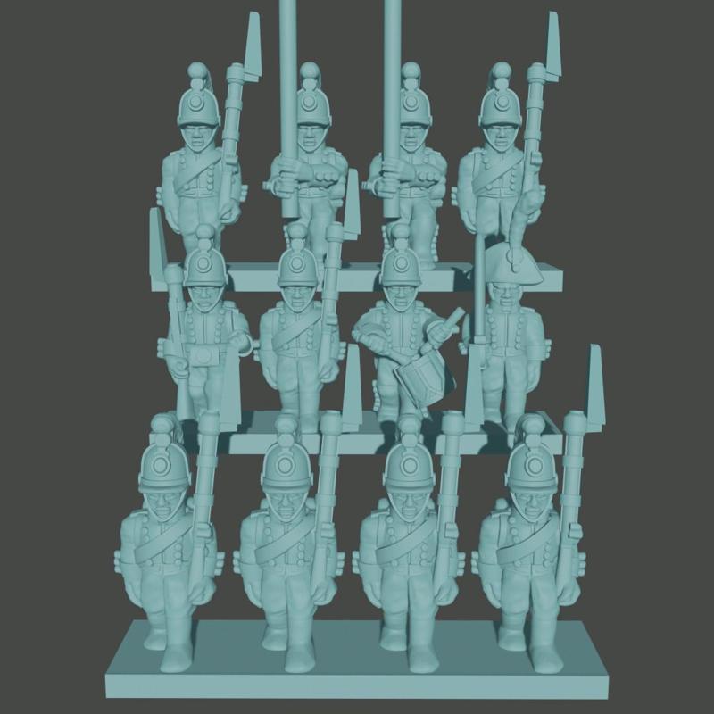 6-15mm Baden Musketeer Battalion (1805-1808)