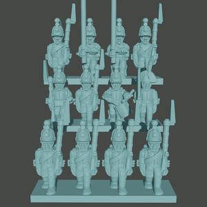 6-15mm Baden Musketeer Battalion (1805-1808)