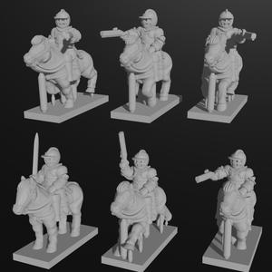 6-15mm 17th Century Pike & Shotte Cuirassiers (TYW/ECW) P&S-7