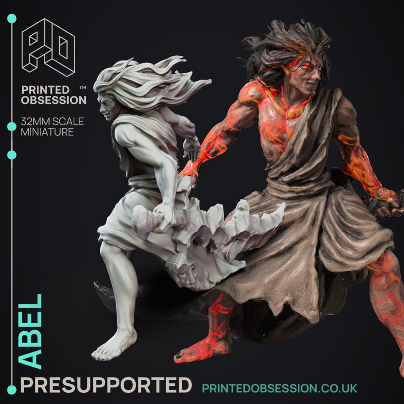Abel - SCP  The D&D Incursion  - PRESUPPORTED - 32mm Scale