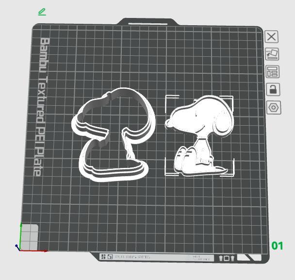 Snoopy Cookie Cutter 
