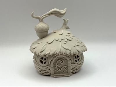 Bird’s Nest Fairy House