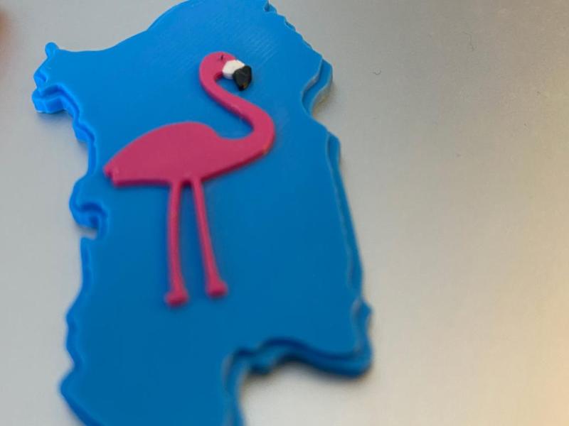 Sardinia Keychain