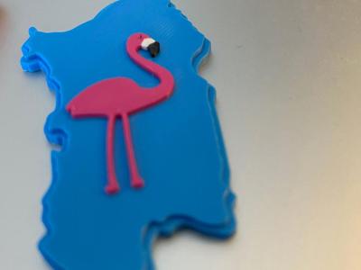 Sardinia Keychain