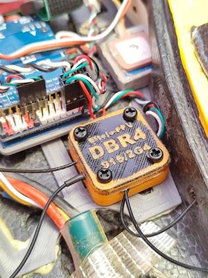 Mount for DBR4 Dual Band Xross Gemini ExpressLRS Receiver