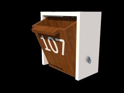 Mailbox / Postbox + House Number - AtomStack Challenge