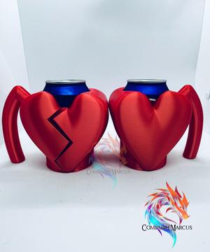 Love & Heartbreak Potion Soda can jug set of 2 / no supports / 3mf included