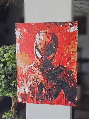 Spiderman 3D Textured Art Hueforge