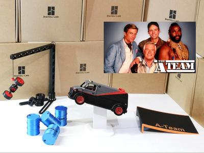 The A-Team Van - Spring-Powered Vehicle - GMC - 1980s