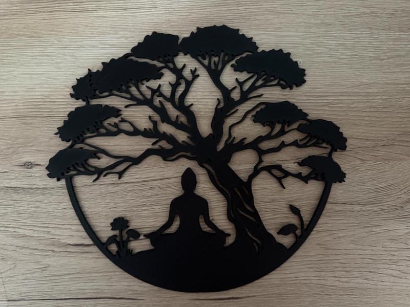 Tree of Life & Buddha - Wall Art II