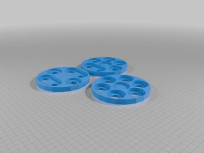 Simple (Round) Heroclix Holder