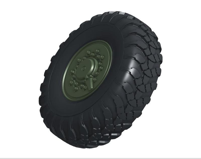 Tatra 813 tire with disc