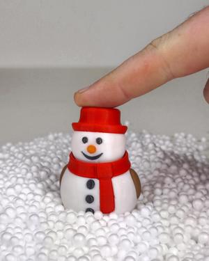 Snowman Clicker Fidget Clicker