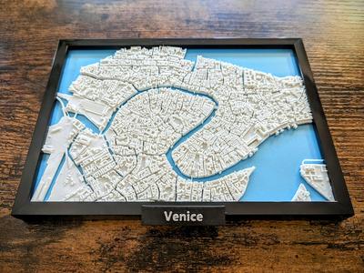 Venice Italy 3D Miniature