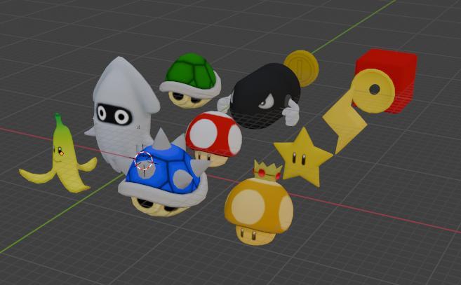 Mario Kart Items