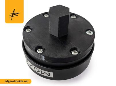 Sam3DBox 3 Spoke Wheel Moza Quick Release Adapter