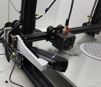 Logitech C-910 camera mount for Creality CR-10 printer