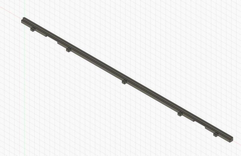 Hewlett Packard Part Number; 5040-6927 Divider, Strip - Front Panel Plastic Trim for HP 8672A Signal Generator