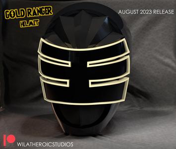 Gold Ranger Helmet [Custom Design]